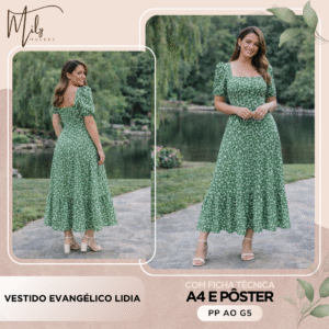 Vestido Evangélico Lidia