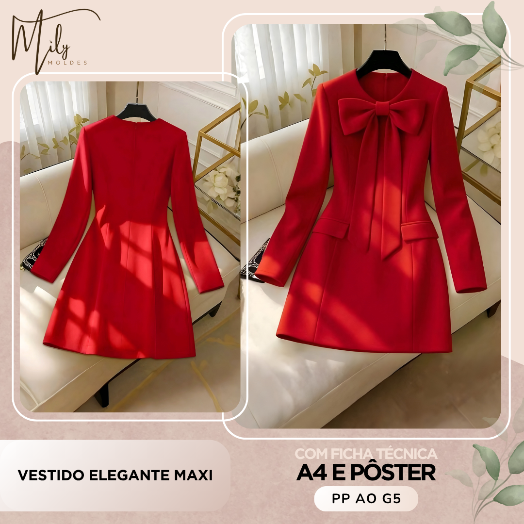 Vestido Elegante Maxi