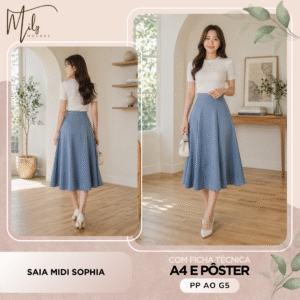 Saia Midi Sophia