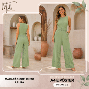 Macacão com Cinto Laura