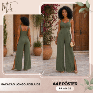 Macacão Longo Adelaide