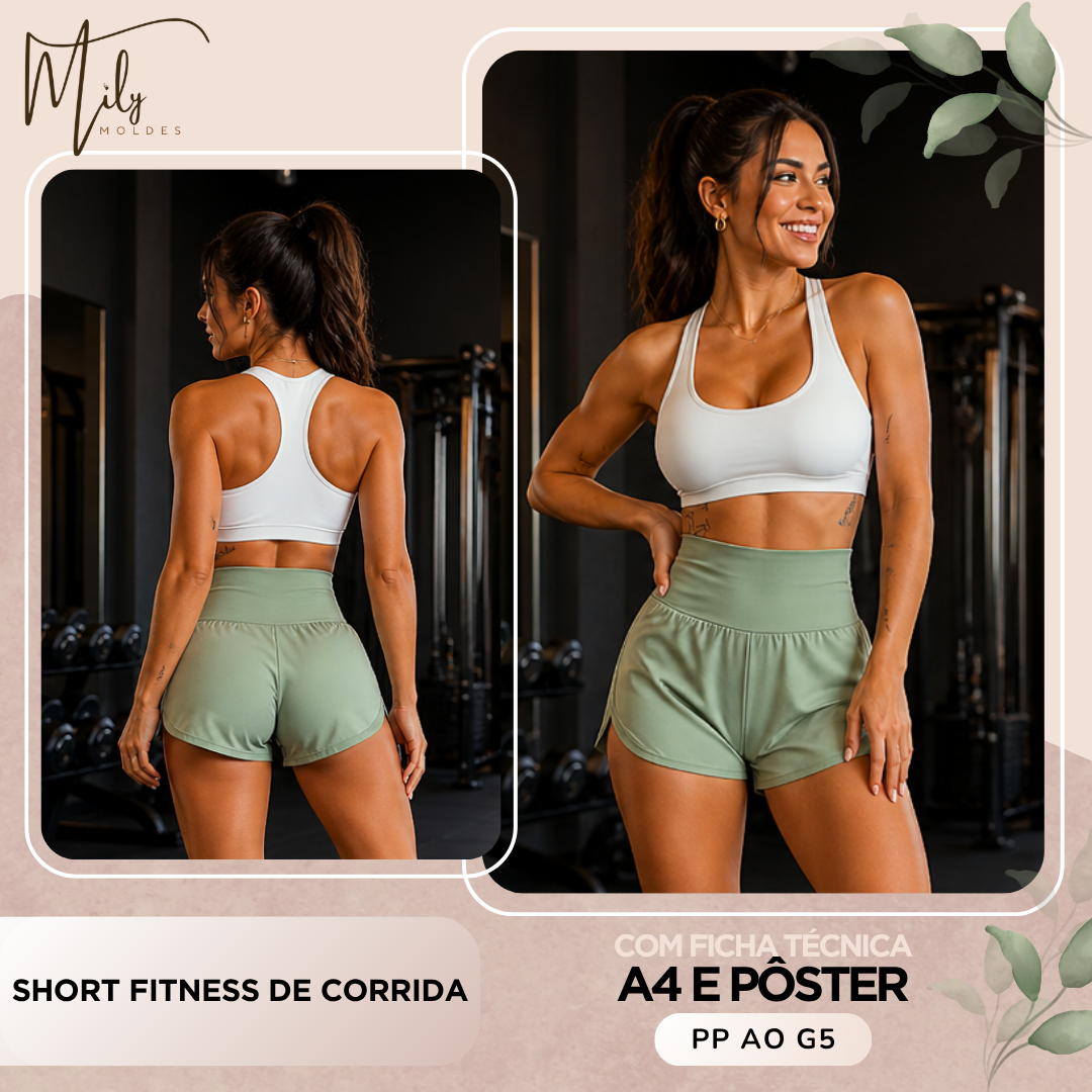 Short Fitness de Corrida