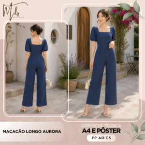 Macacão Longo Aurora