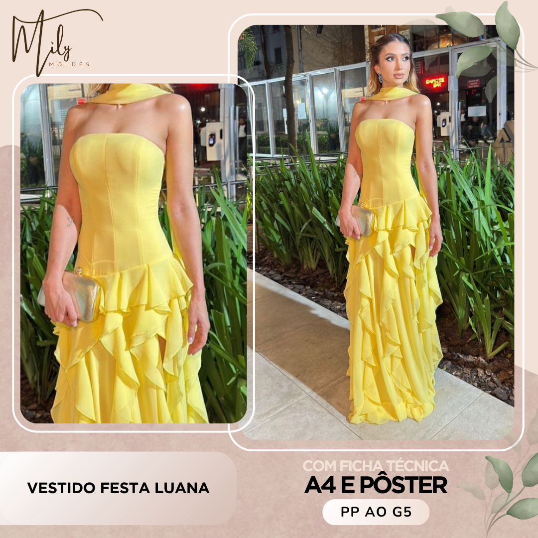 Vestido Festa Luana