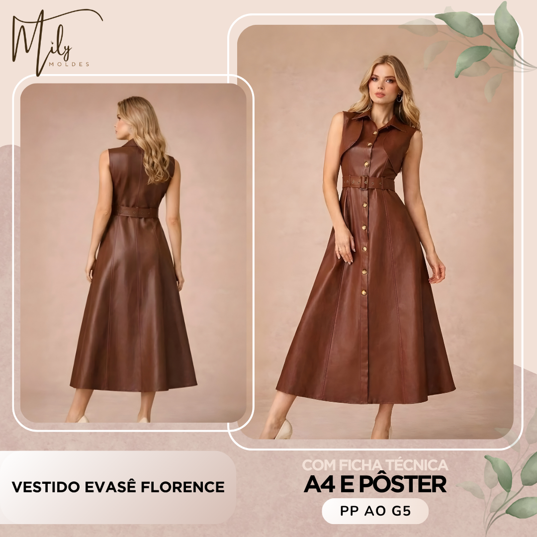 Vestido Evasê Florence